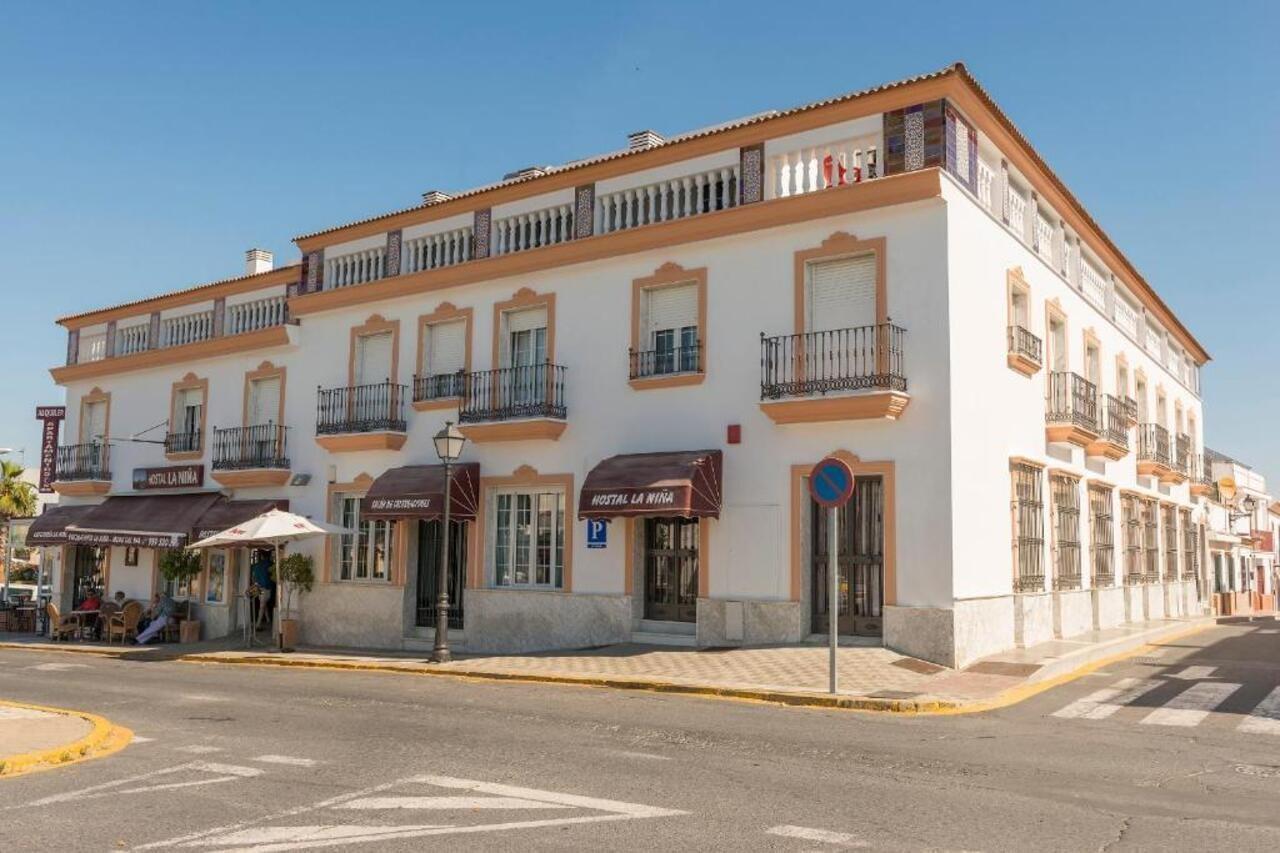 Hostal Restaurante La Nina Palos de la Frontera Exterior foto