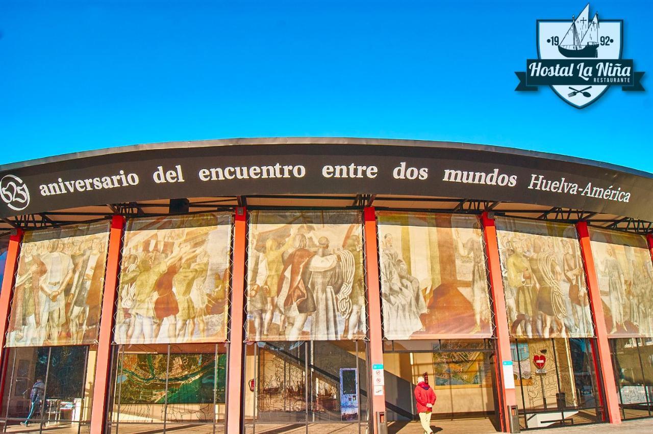 Hostal Restaurante La Nina Palos de la Frontera Exterior foto